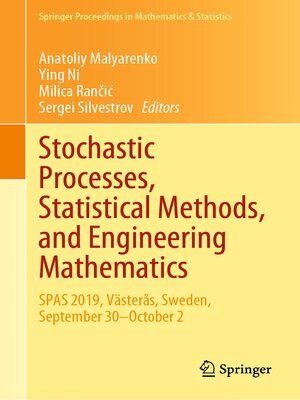 cover image of Stochastic Processes, Statistical Methods, and Engineering Mathematics